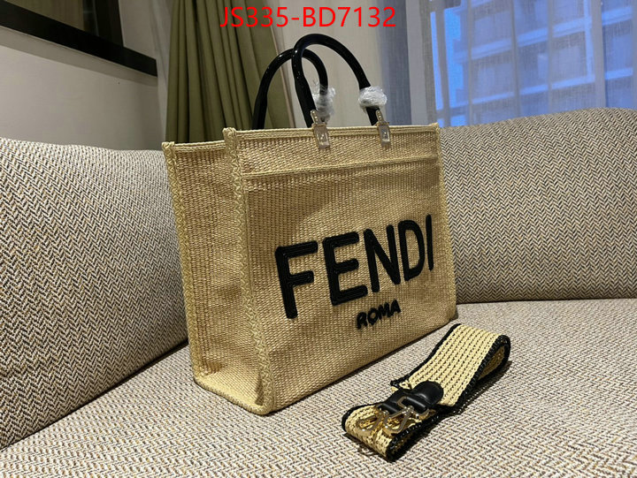 Fendi Bags(TOP)-Handbag-,shop cheap high quality 1:1 replica ,ID: BD7132,$: 335USD