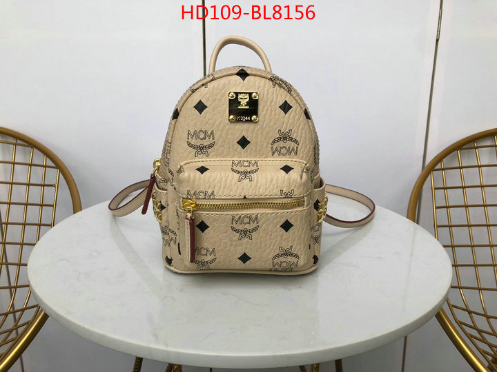 MCM Bags(TOP)-Backpack-,ID: BL8156,$: 109USD