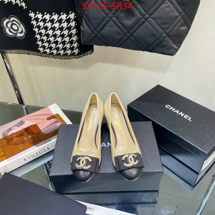 Women Shoes-Chanel,outlet 1:1 replica , ID: SR34,$: 125USD