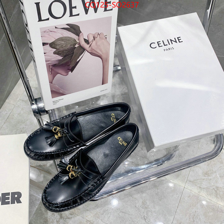 Women Shoes-CELINE,buy cheap replica , ID: SO2637,$: 125USD