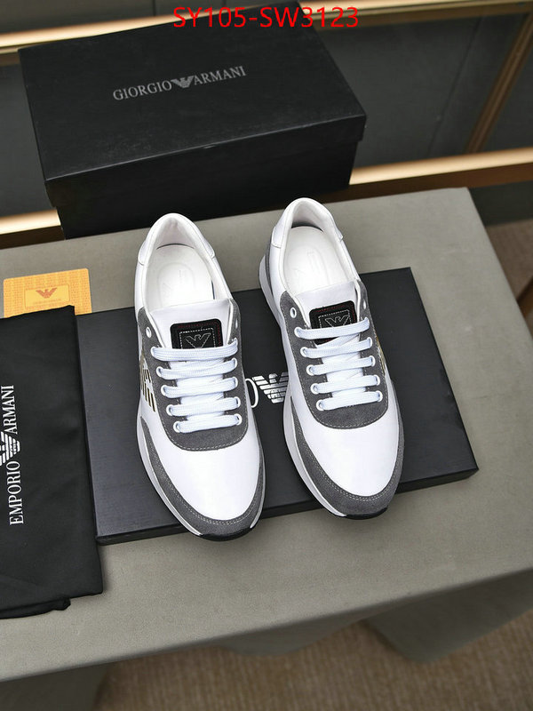 Men Shoes-Armani,perfect quality designer replica , ID: SW3123,$: 105USD