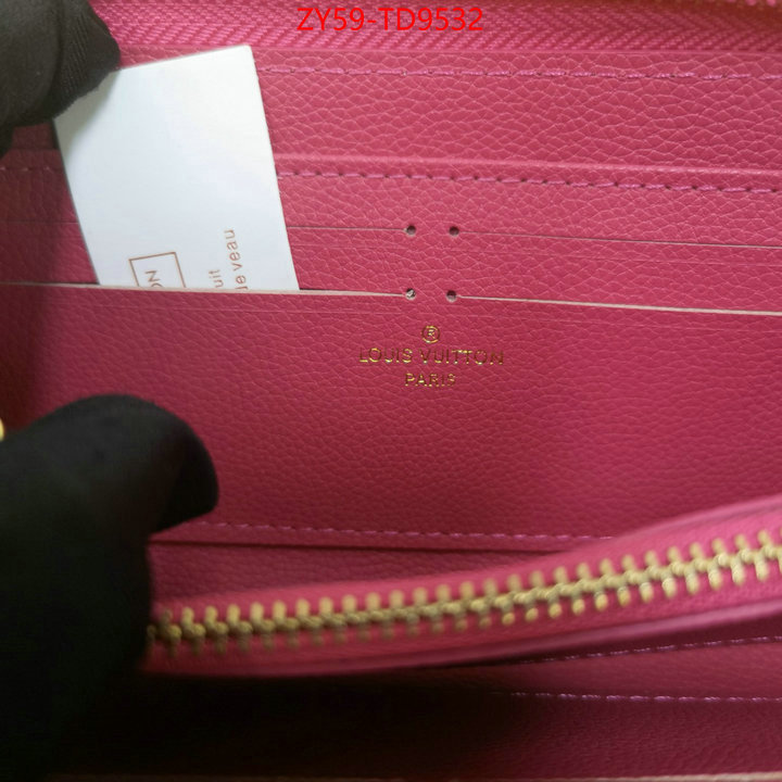 LV Bags(4A)-Wallet,top grade ,ID: TD9532,$: 59USD