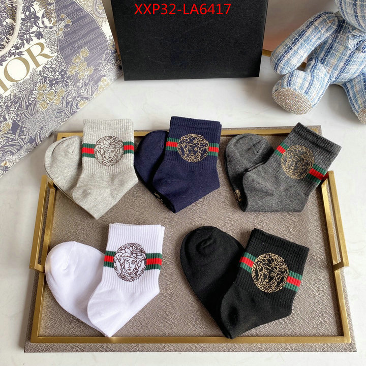 Sock-Versace,cheap high quality replica , ID: LA6417,$: 32USD