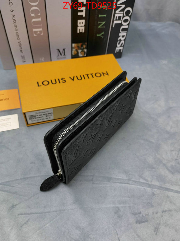 LV Bags(4A)-Wallet,can you buy knockoff ,ID: TD9525,$: 69USD