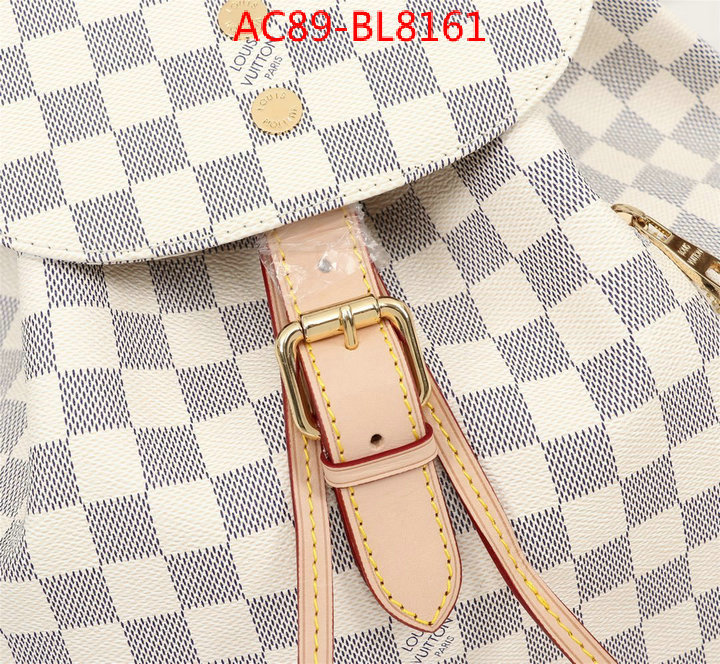 LV Bags(4A)-Backpack-,what is a counter quality ,ID: BL8161,