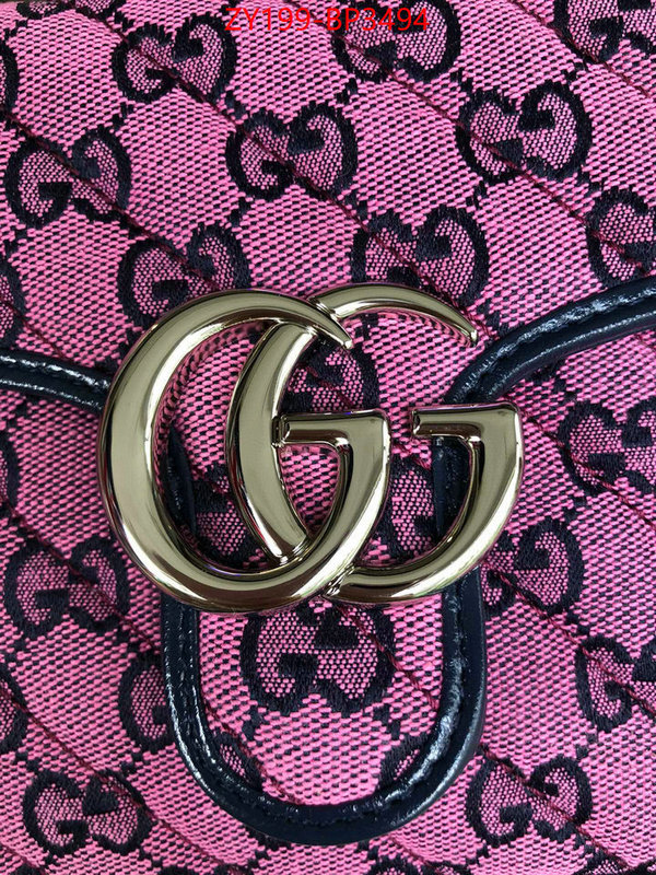 Gucci Bags(TOP)-Marmont,ID: BP3494,$: 199USD