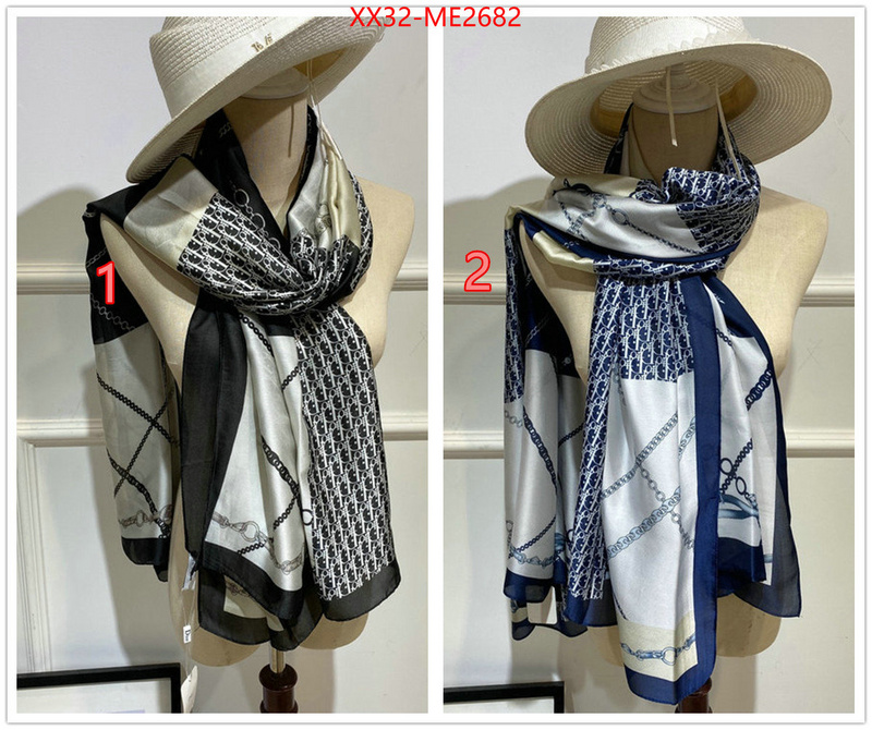 Scarf-Dior,wholesale imitation designer replicas , ID: ME2682,$: 32USD