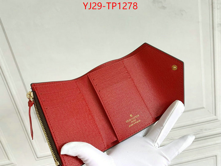 LV Bags(4A)-Wallet,ID: TP1278,$: 29USD