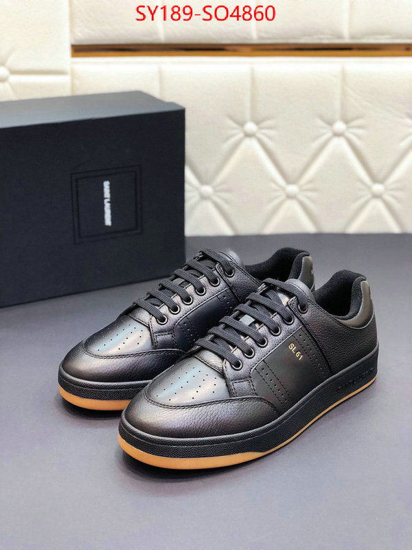 Men shoes-YSL,top perfect fake , ID: SO4860,$: 189USD