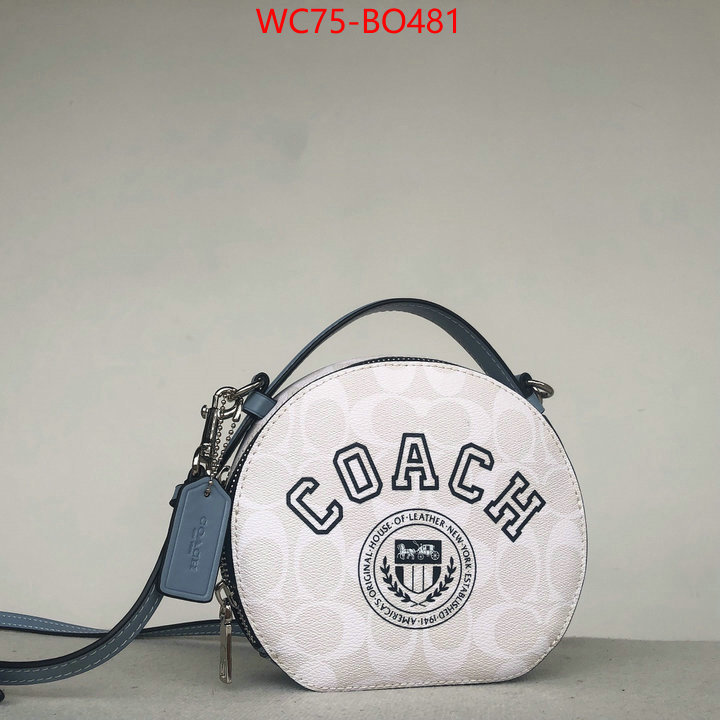 Coach Bags(4A)-Diagonal,top quality fake ,ID: BO481,$: 75USD