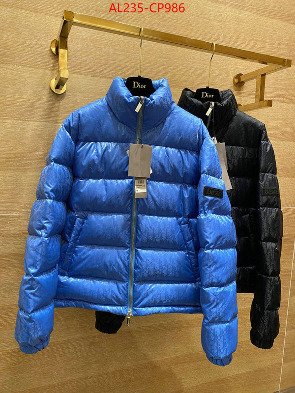 Down jacket Women-Dior,2023 aaaaa replica 1st copy , ID: CP986,$: 235USD