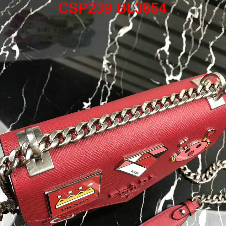 Prada Bags(TOP)-Diagonal-,ID: BL3654,$: 239USD