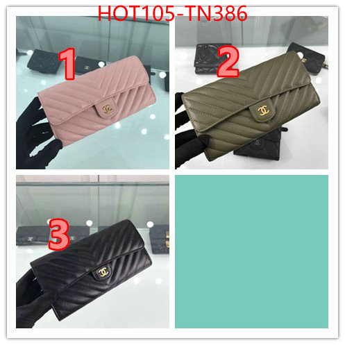 Chanel Bags(TOP)-Wallet-,ID: TN386,$: 105USD