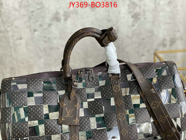LV Bags(TOP)-Keepall BandouliRe 45-50-,ID: BO3816,$: 369USD