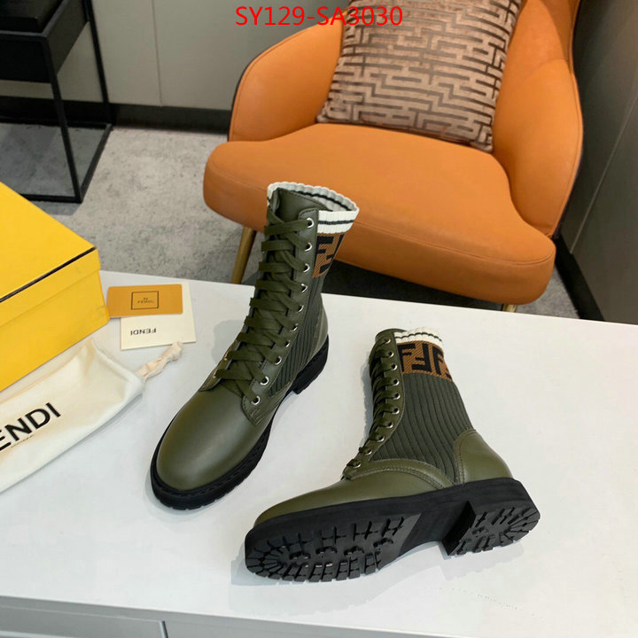 Women Shoes-Fendi,best replica quality , ID:SA3030,$: 129USD