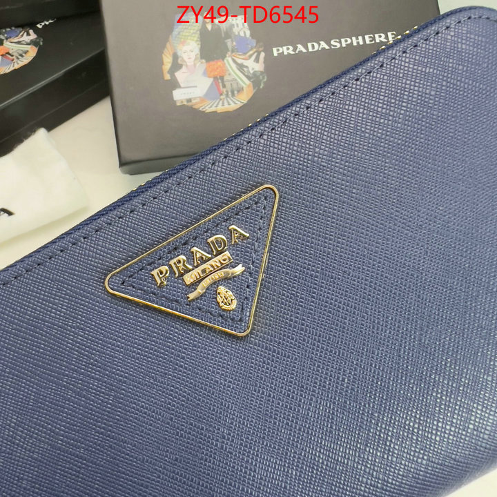 Prada Bags(4A)-Wallet,buy replica ,ID: TD6545,$: 49USD