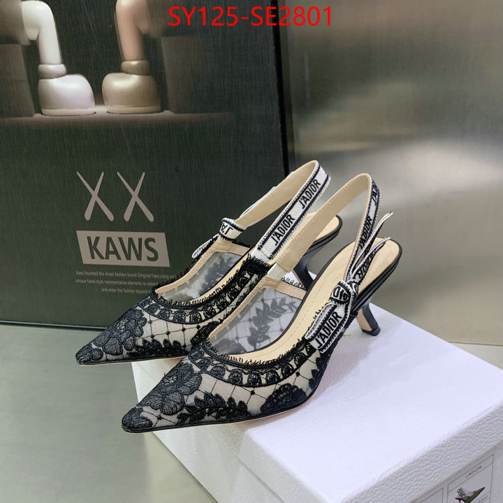 Women Shoes-Dior,the quality replica , ID: SE2801,$: 125USD