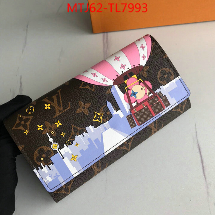 LV Bags(4A)-Wallet,ID: TL7993,$: 62USD