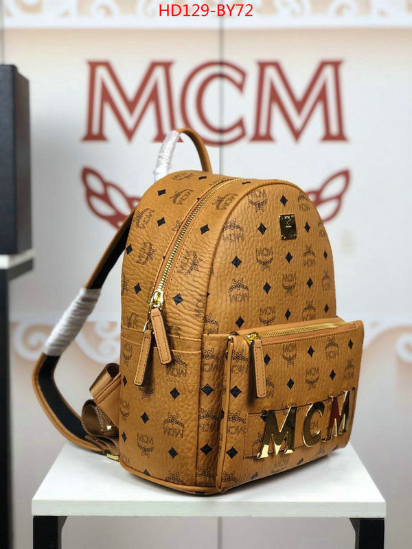 MCM Bags(TOP)-Backpack-,ID: BY72,$:129USD