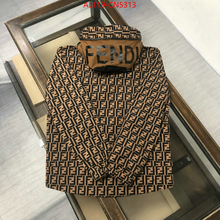 Down jacket Men-Fendi,what best replica sellers , ID: CN5313,$: 119USD