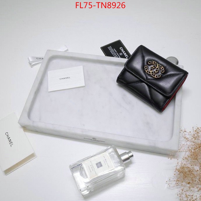 Chanel Bags(4A)-Wallet-,ID: TN8926,$: 75USD