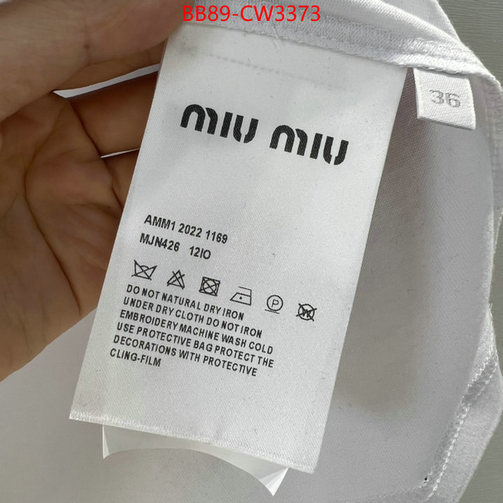 Clothing-MIU MIU,replica shop , ID: CW3373,$: 89USD