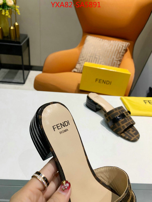 Women Shoes-Fendi,customize the best replica , ID: SA5891,$: 82USD