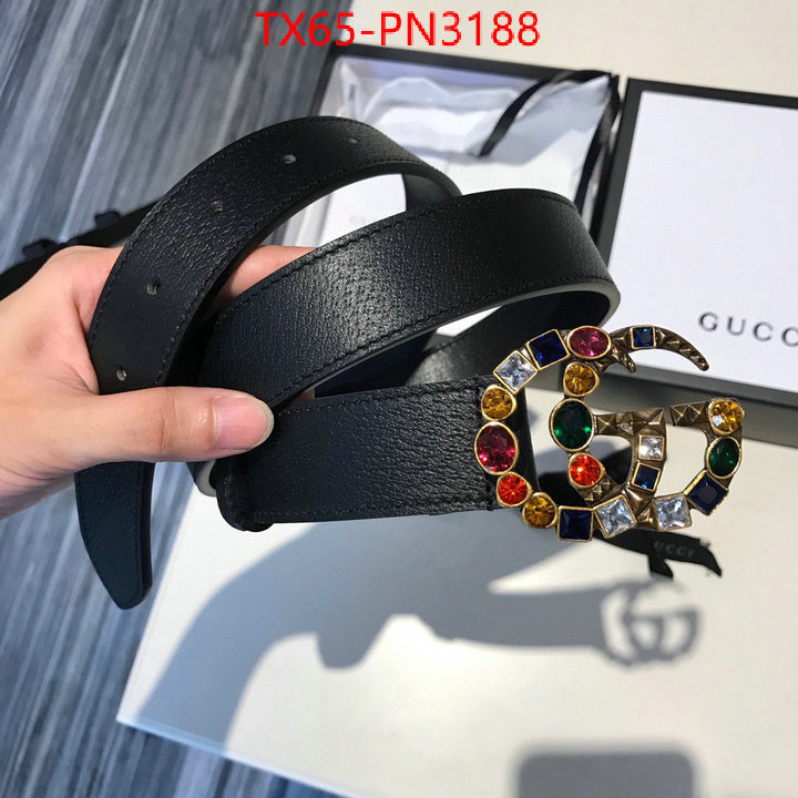 Belts-Gucci,designer 1:1 replica , ID: PN3188,$: 65USD