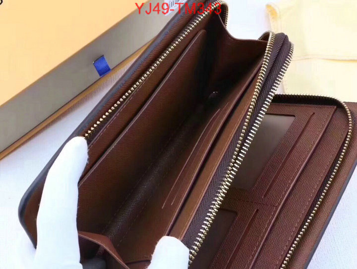 LV Bags(4A)-Wallet,ID: TM343,$:49USD