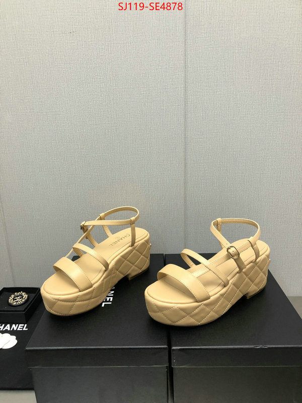 Women Shoes-Chanel,quality replica , ID: SE4878,$: 119USD