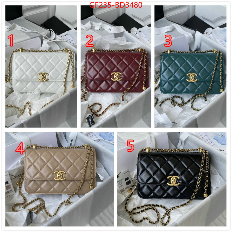 Chanel Bags(TOP)-Diagonal-,ID: BD3480,$: 235USD