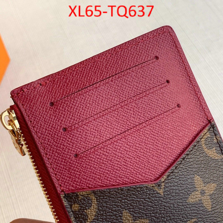 LV Bags(TOP)-Wallet,ID: TQ637,$: 65USD
