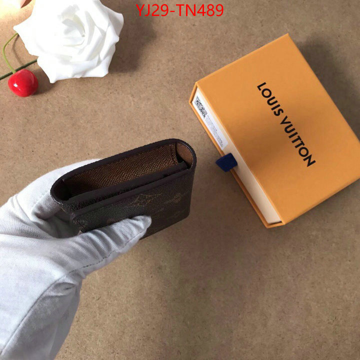 LV Bags(4A)-Wallet,ID: TN489,$: 29USD