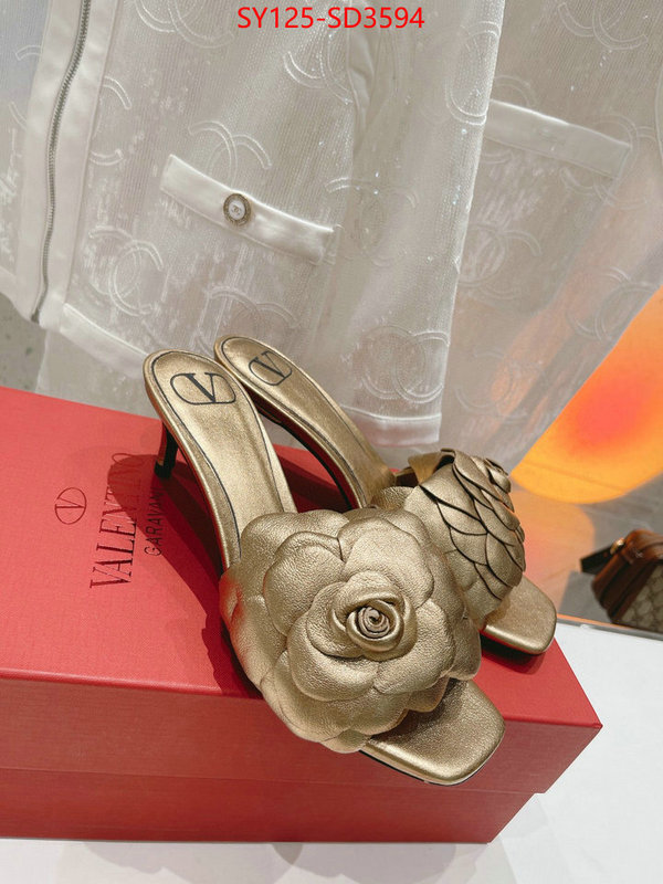 Women Shoes-Valentino,high quality 1:1 replica , ID: SD3594,$: 125USD