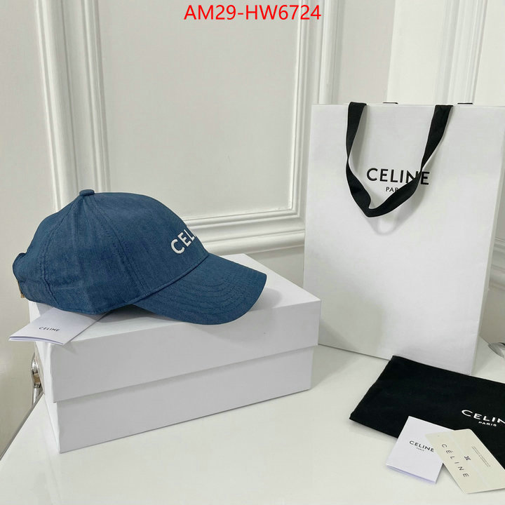 Cap (Hat)-Celine,shop the best high authentic quality replica , ID: HW6724,$: 29USD