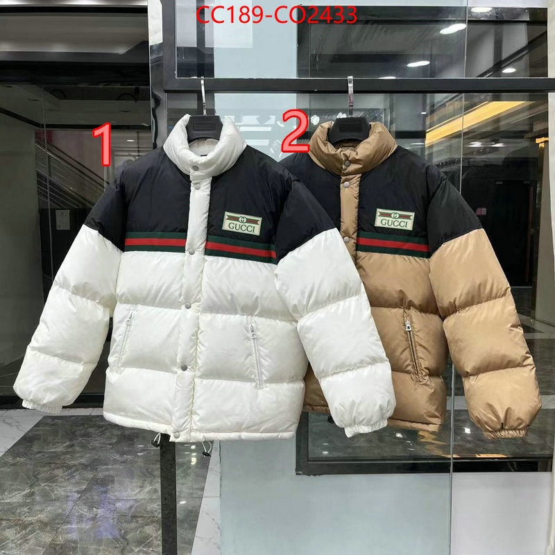 Down jacket Men-Gucci,quality replica , ID: CO2433,$: 189USD