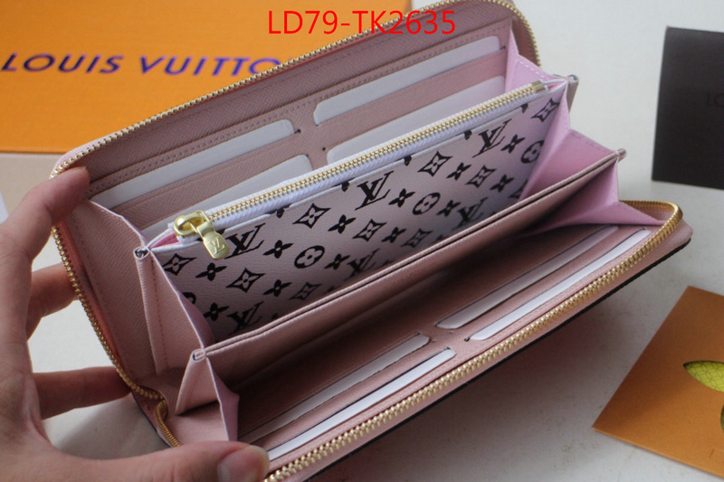 LV Bags(TOP)-Wallet,ID: TK2635,$:79USD