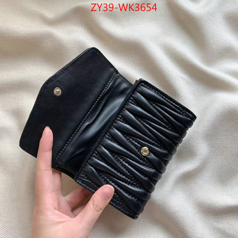 Miu Miu Bags(4A)-Wallet,new designer replica ,ID: WK3654,$:39USD