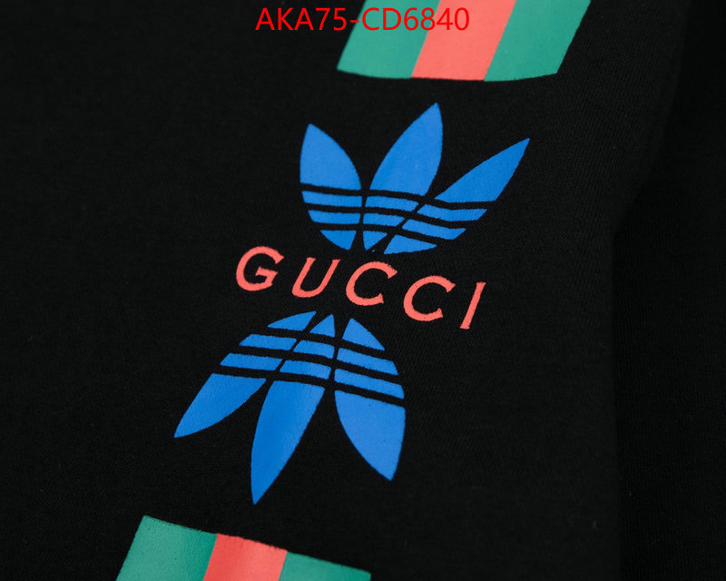 Clothing-Gucci,replica designer , ID: CD6840,$: 75USD