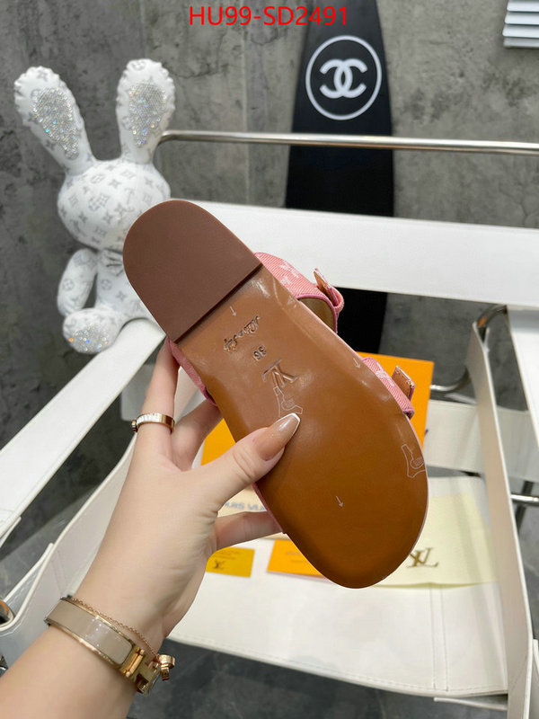 Women Shoes-LV,1:1 replica wholesale , ID: SD2491,$: 99USD