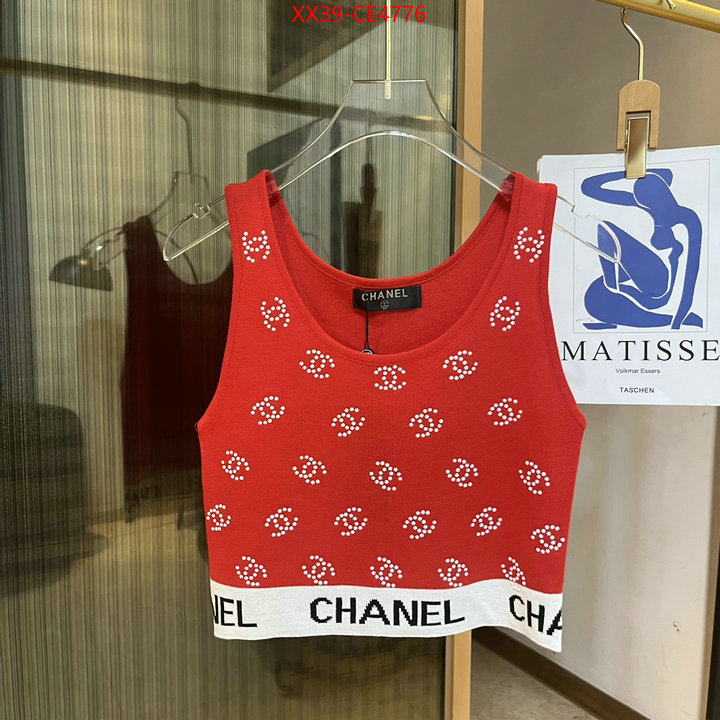 Clothing-Chanel,best quality fake , ID: CE4776,$: 39USD