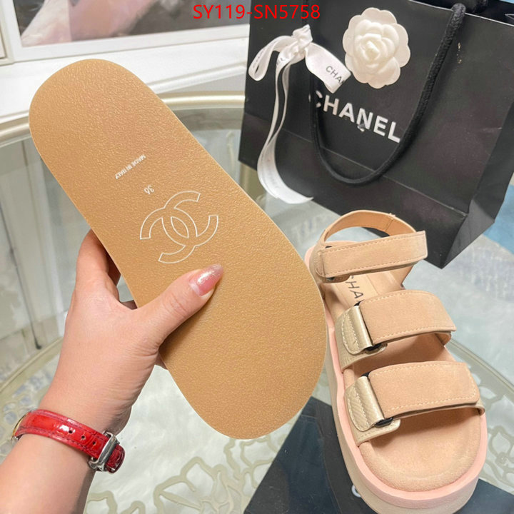 Women Shoes-Chanel,good quality replica , ID: SN5758,$: 119USD