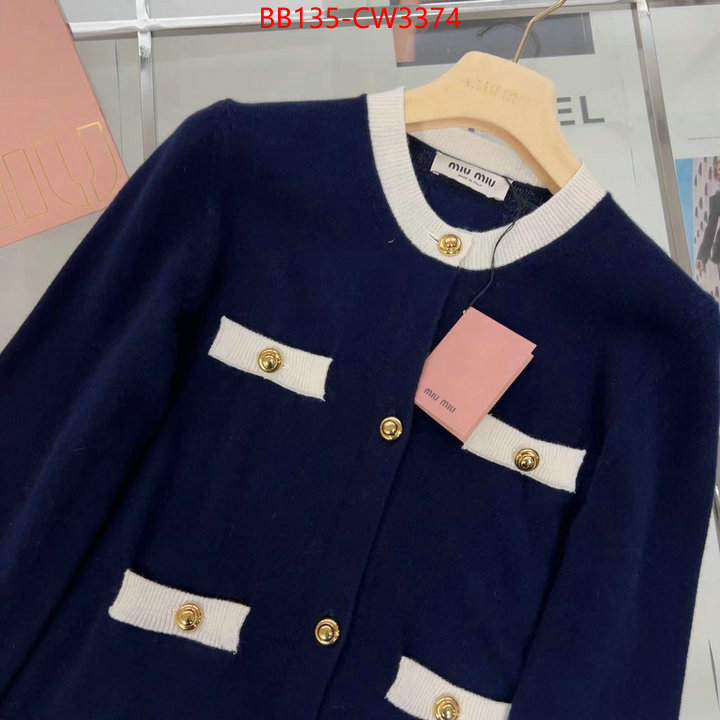 Clothing-MIU MIU,best knockoff , ID: CW3374,$: 135USD