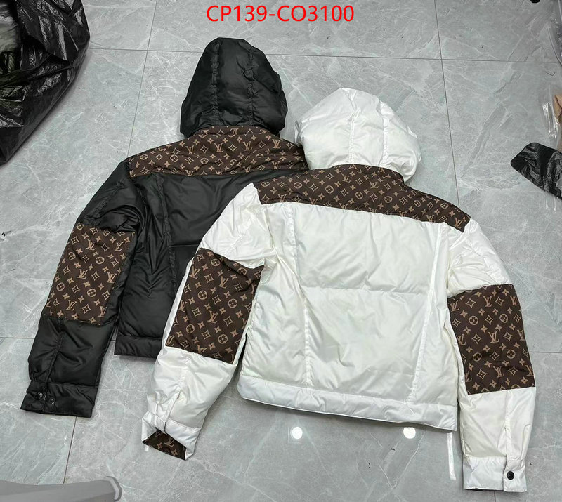 Down jacket Women-LV,designer fake , ID: CO3100,$: 139USD