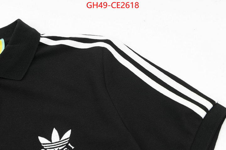 Clothing-Adidas,replica aaaaa+ designer , ID: CE2618,$: 49USD