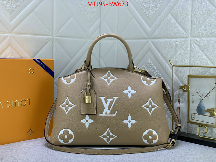 LV Bags(4A)-Handbag Collection-,customize best quality replica ,ID: BW673,$: 95USD