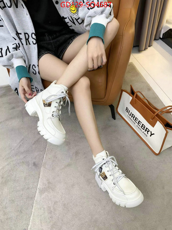 Women Shoes-Gucci,top quality fake , ID: SO4687,$: 129USD