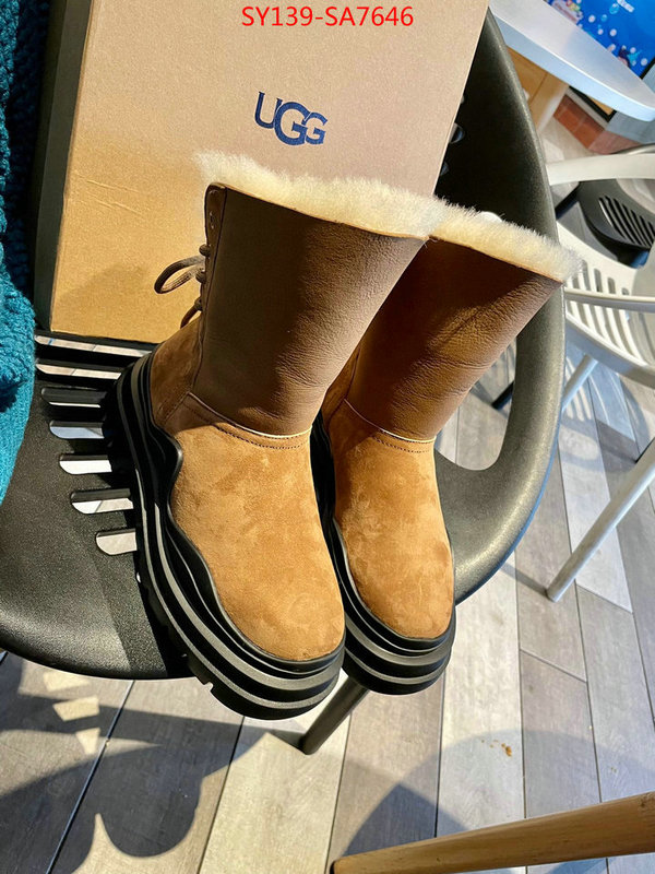 Women Shoes-UGG,replica 1:1 , ID: SA7646,$: 139USD