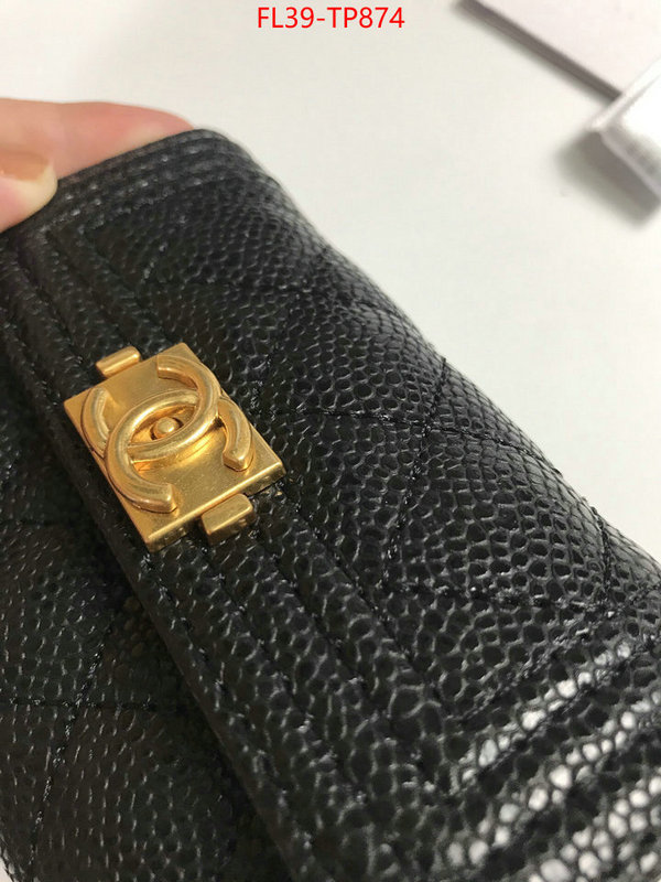 Chanel Bags(4A)-Wallet-,ID: TP874,$: 39USD