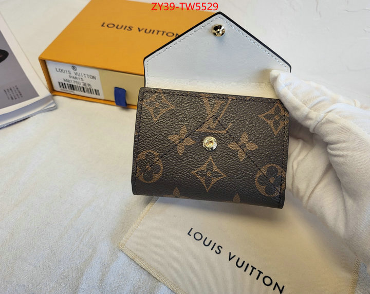 LV Bags(4A)-Wallet,replicas ,ID: TW5529,$: 39USD